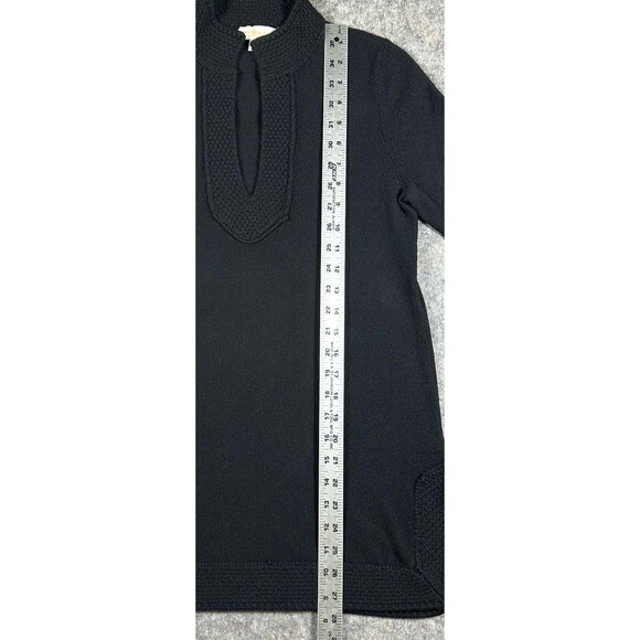 Tory Burch Lizzie Tunic Cashmere Sweater Women’s Small Black Pullover Comfort - Picture 7 of 7